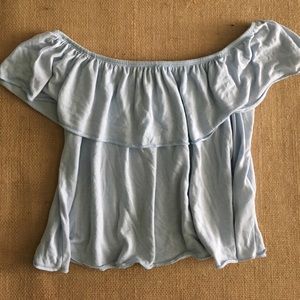 Top shop off the shoulder top